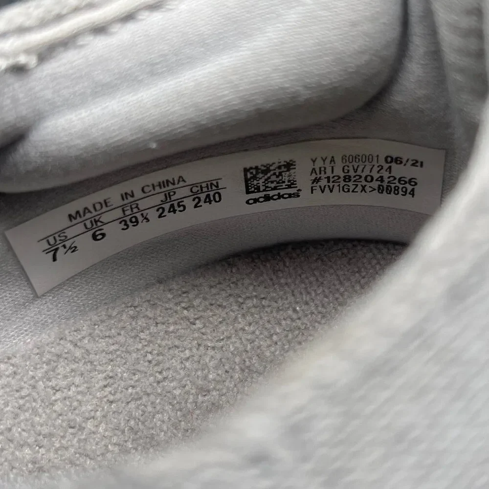 Adidas Ultraboost 21‎ Shoes Women's 7.5 Grey Running Training Athletic Sneakers